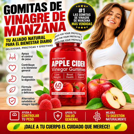 Gomitas de Vinagre de Manzana Vellora™